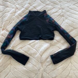 Capezio crop dance top